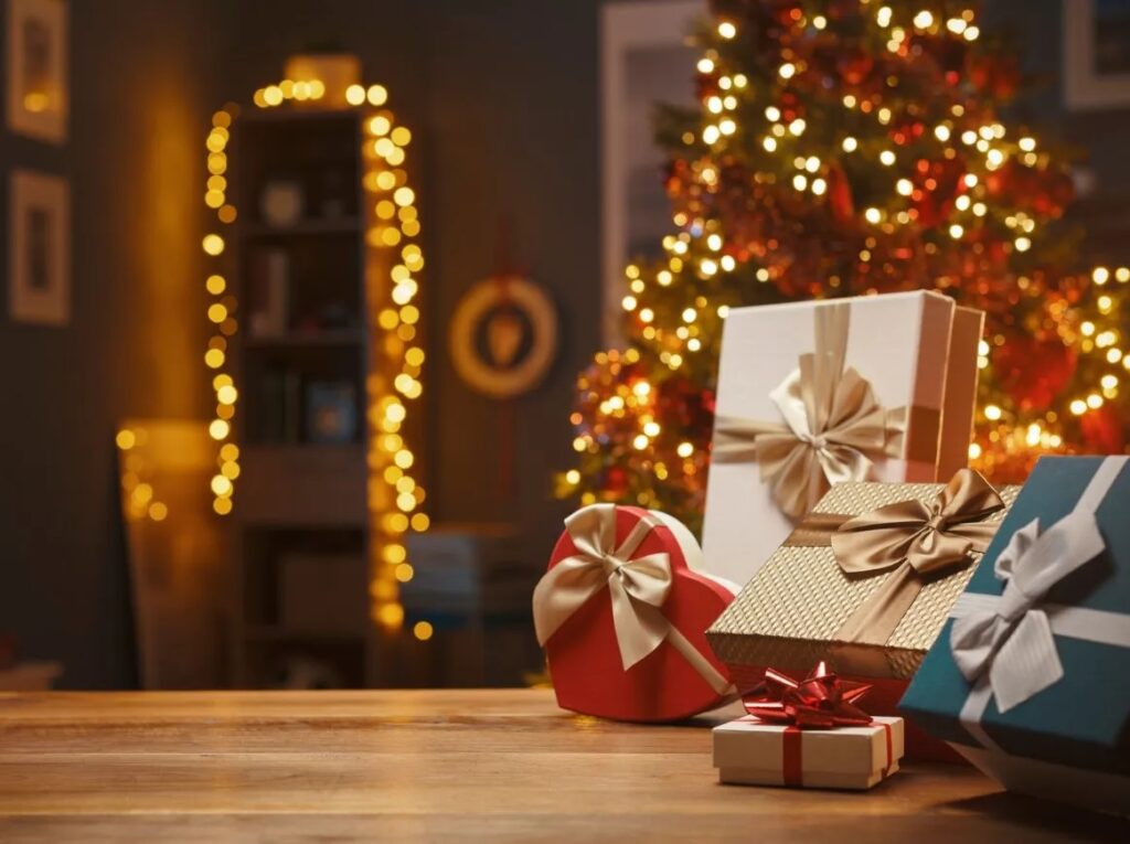 Buying Christmas presents in bulk has its pros.